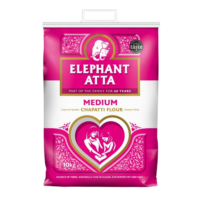 Elephant Atta Medium Wheat Flour 10KG