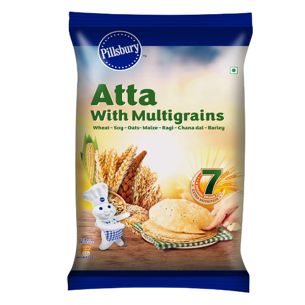 Pillsbury Multigrain Wheat Flour 4x5KG