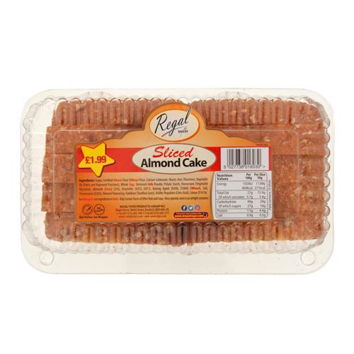 Regal Almond Sliced Cake 6x10PCS