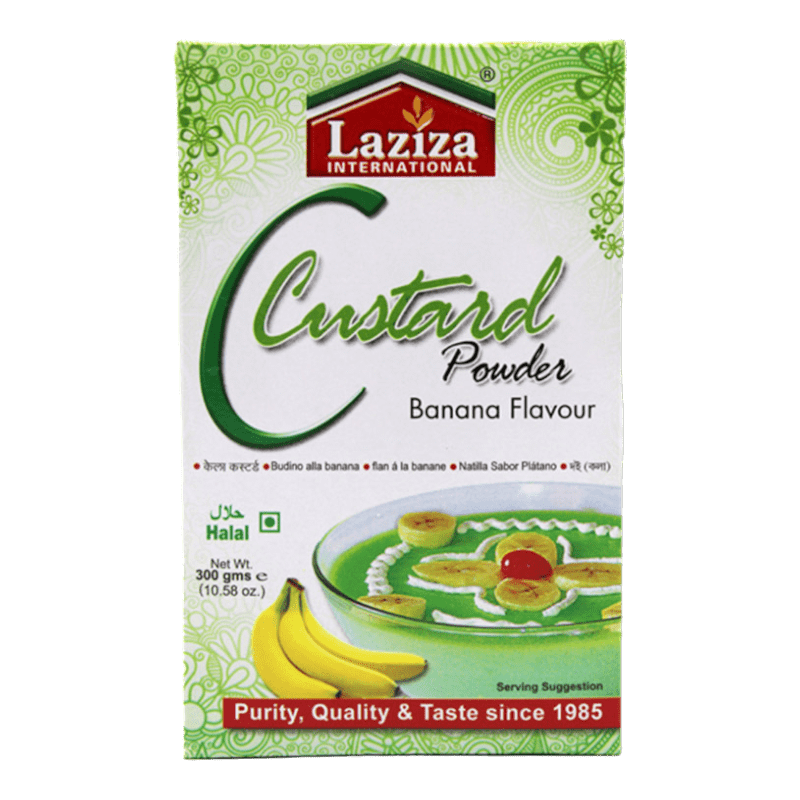 Laziza Banana Custard Powder 6x300G