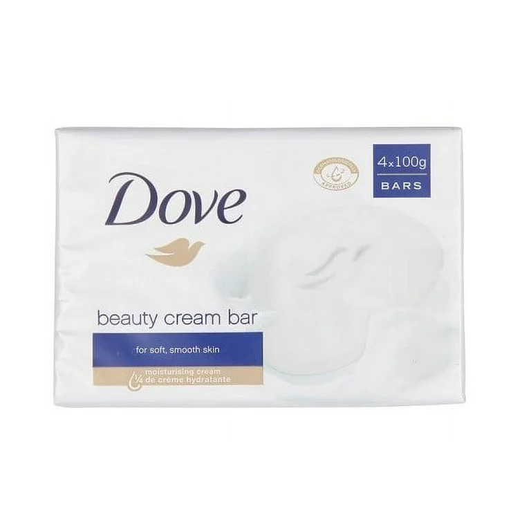 Dove Beauty Cream Bar Soap 4x100G
