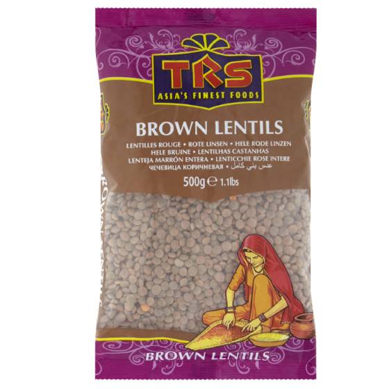 TRS Brown Lentils 20x500G