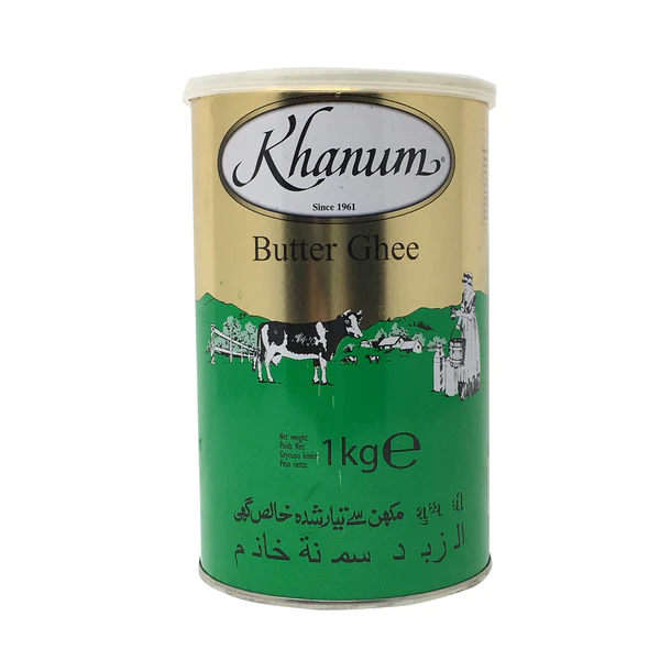 Khanum Butter Ghee 12x1KG