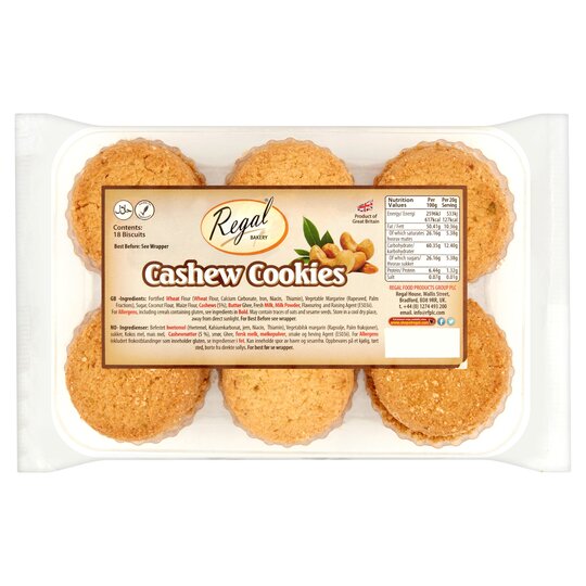 Regal Cashew Cookies HM 8x12PCS