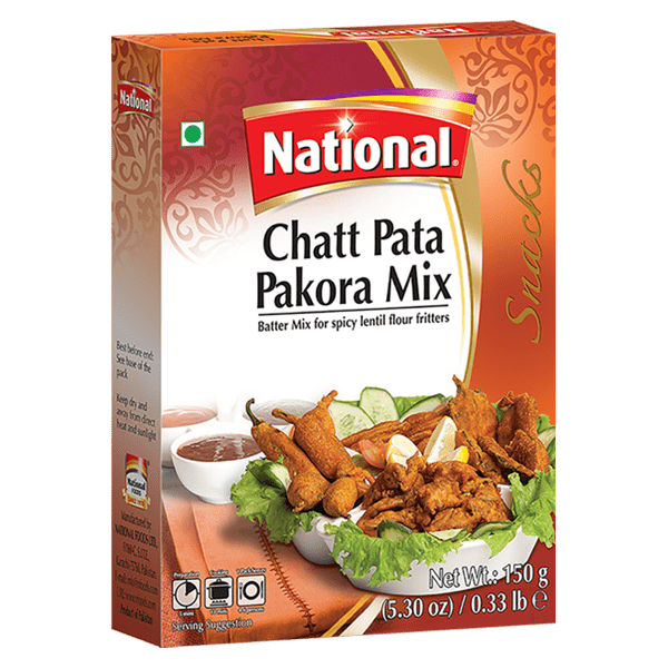 National Chatt Pata Pakora Mix 6x150G