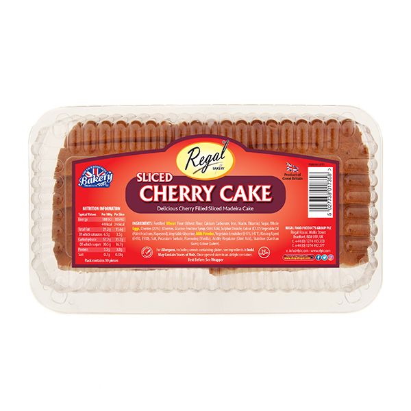 Regal Cherry Sliced Cake 6x10PCS