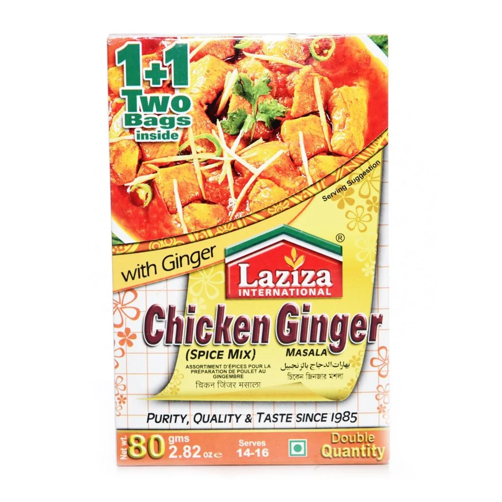 Laziza Chicken Ginger Masala 6x80G