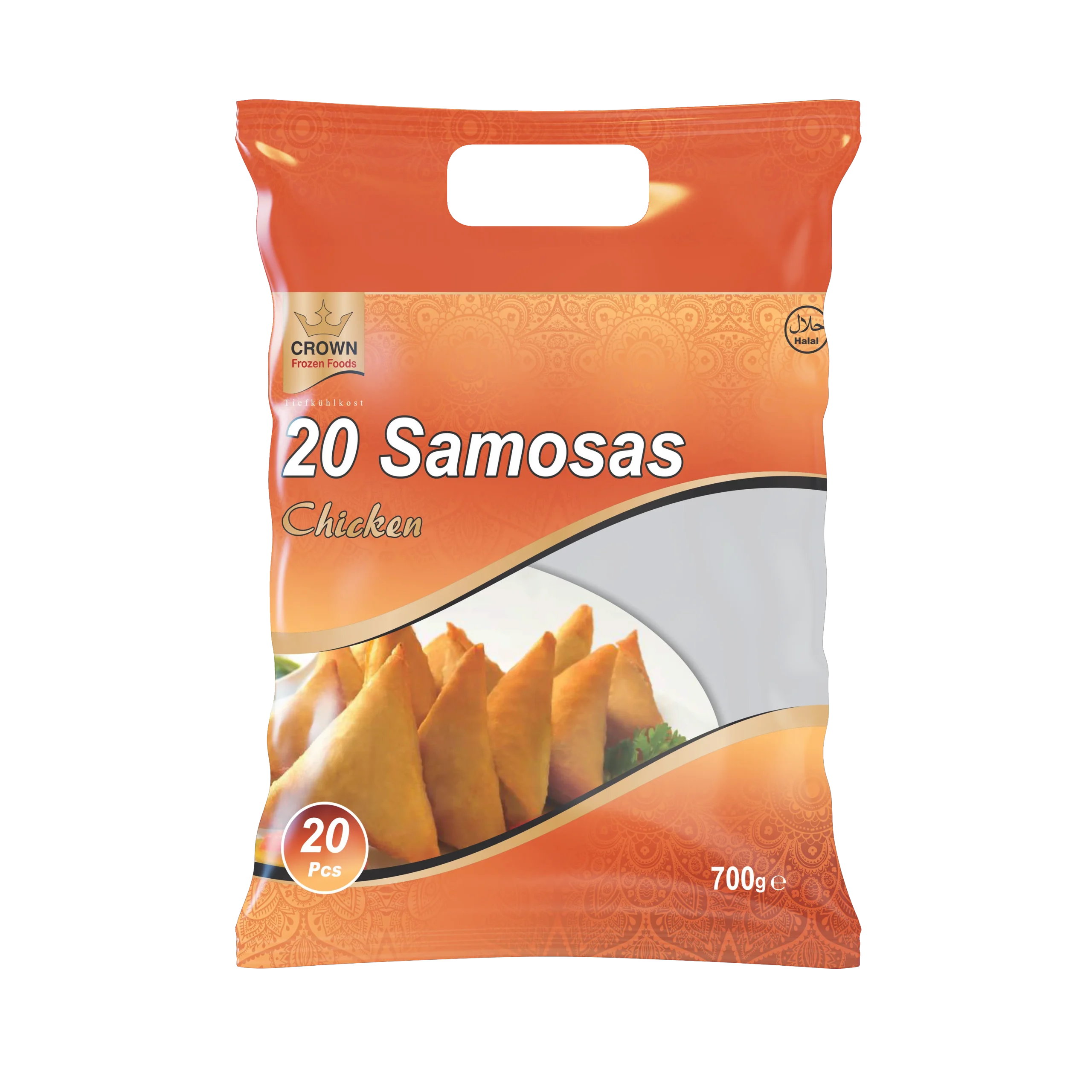 Crown Chicken Samosa 15X20pcs