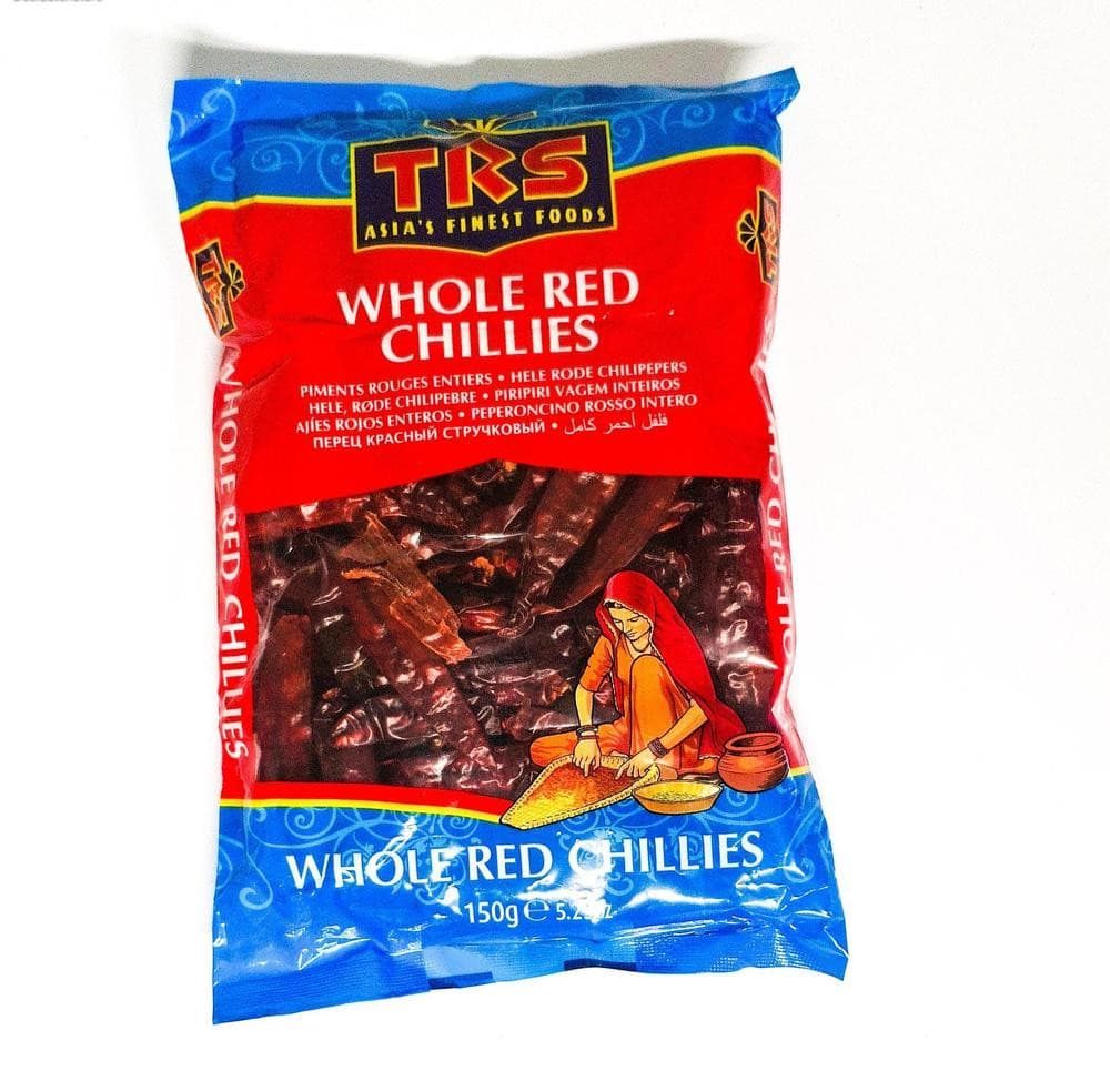 TRS Red Chillies Whole 10x150G