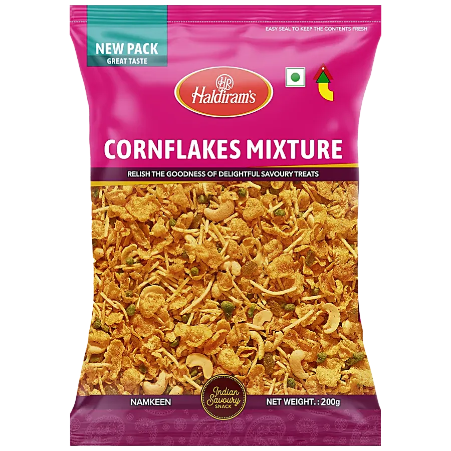 Haldiram Cornflakes Mix 10x200G