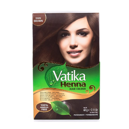 Vatika Dark Brown Hair Color 6x60G