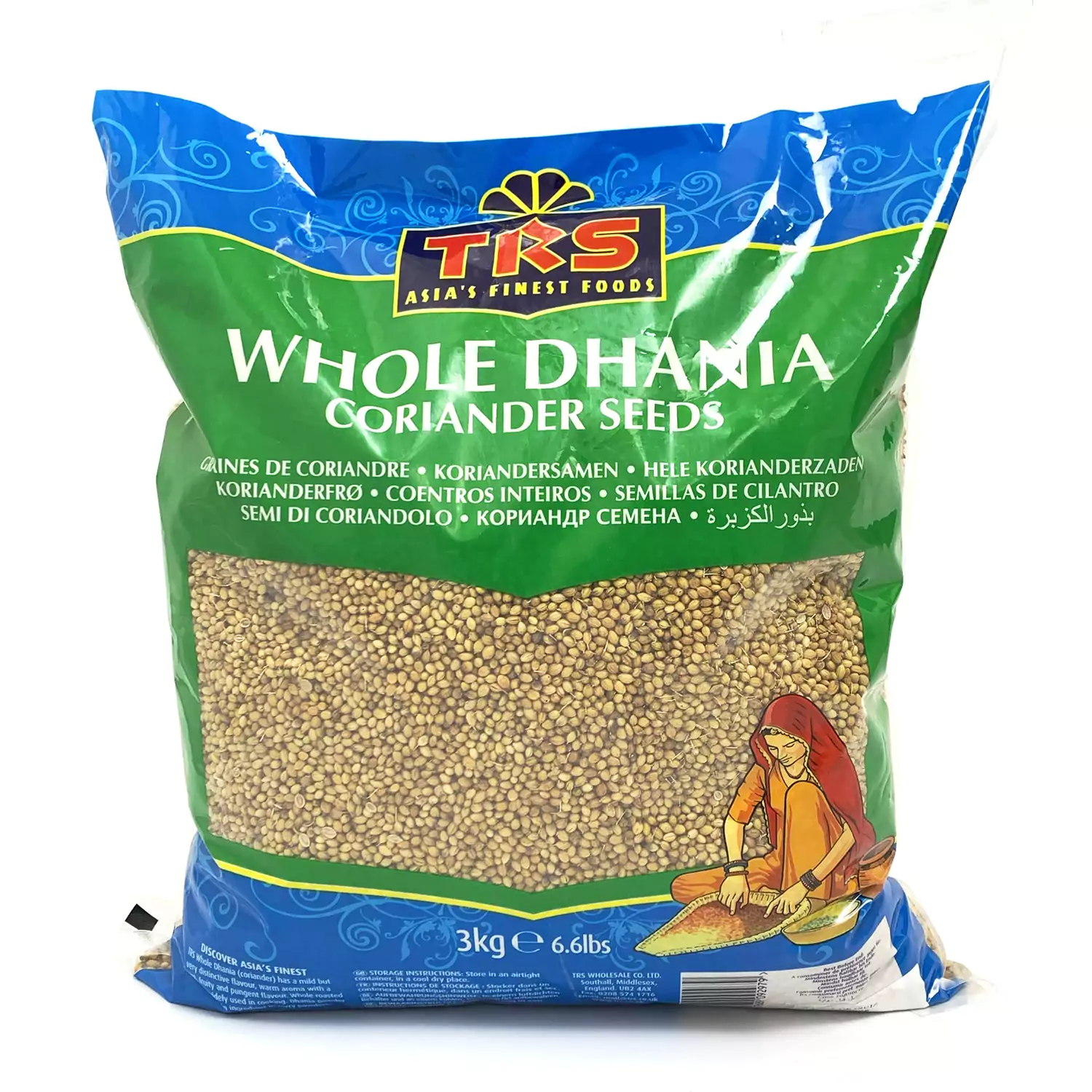 TRS Dhania Whole 3KG