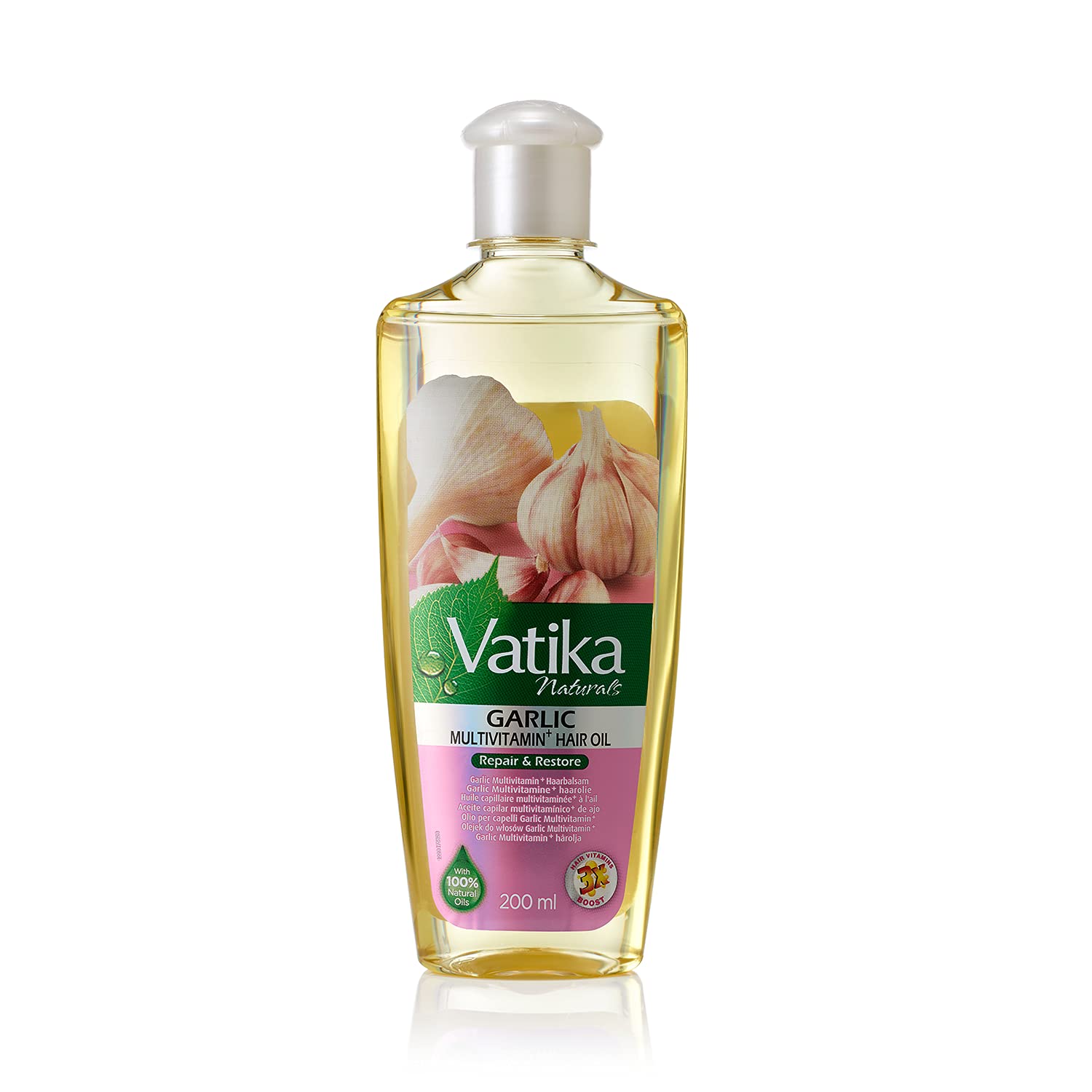 Vatika Garlic Oil 6x200ml