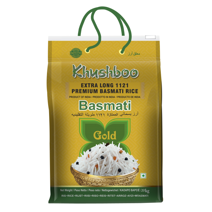 Khusboo Gold Premium Basmati Rice 20KG