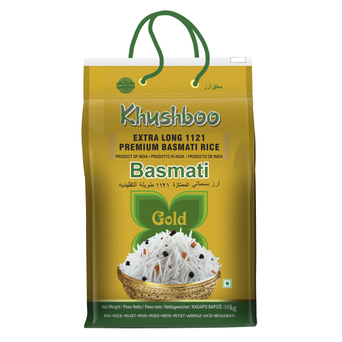 Khusboo Gold Premium Basmati Rice 2x10KG