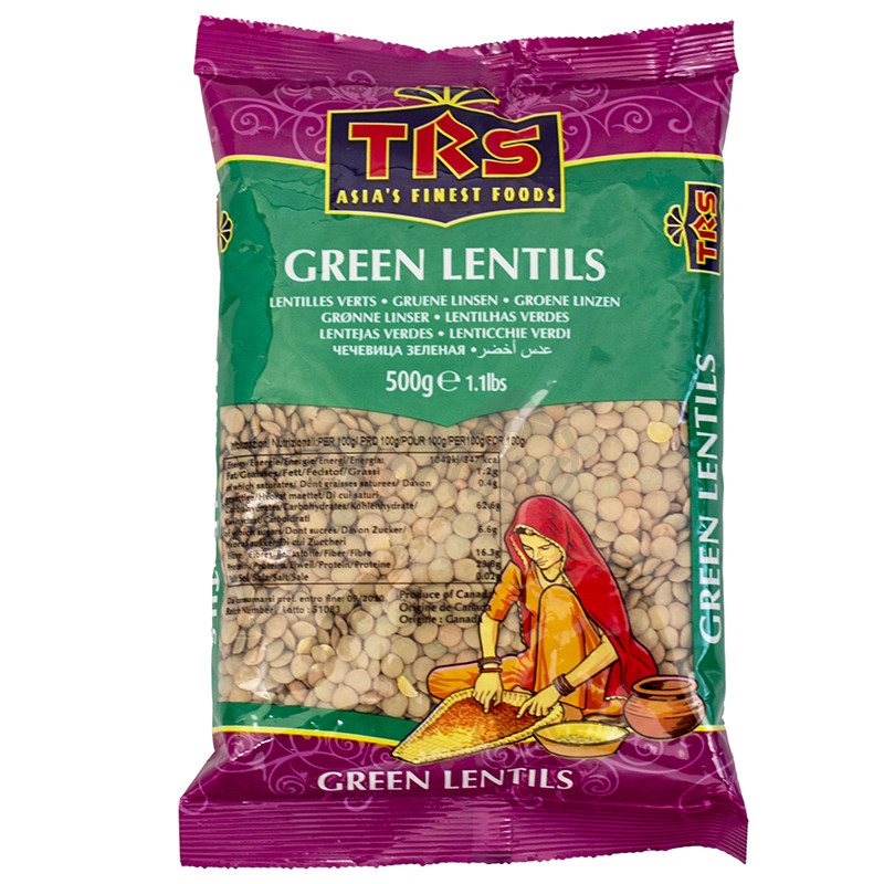 TRS Green Lentils 20x500G