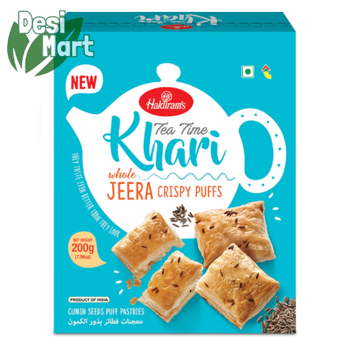 Haldiram Khari Jeera Puff 24x200G