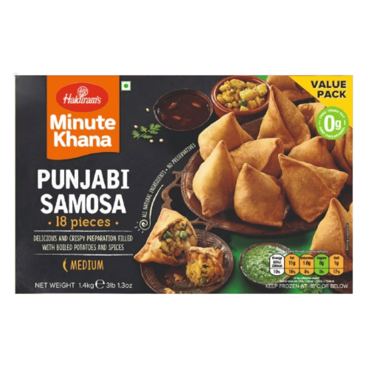 Haldiram Jumbo Punjabi Samosa 8×1.4KG