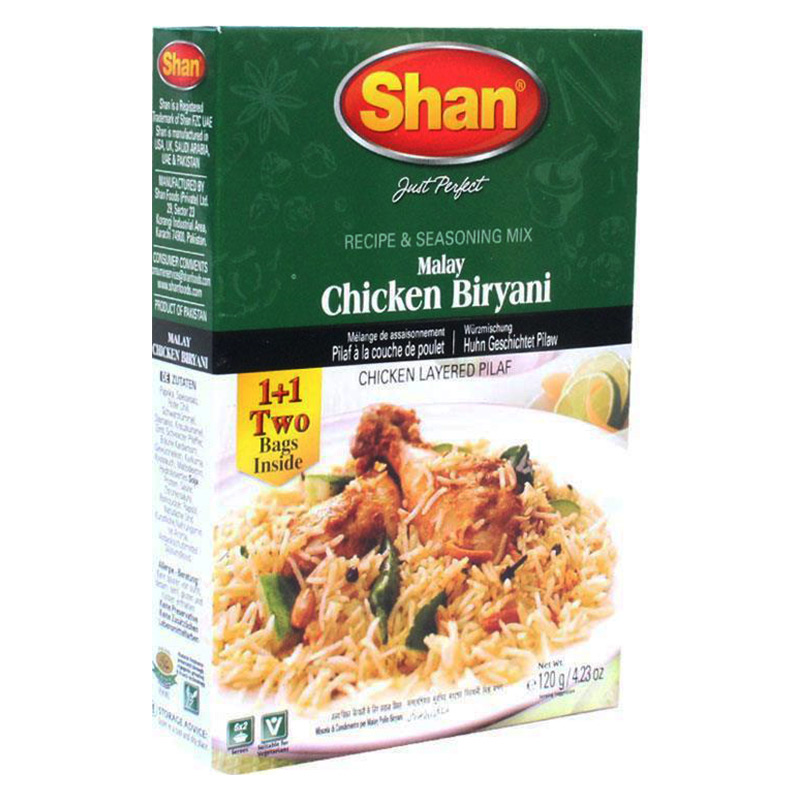 Shan Malay Chicken Biryani 6x120G