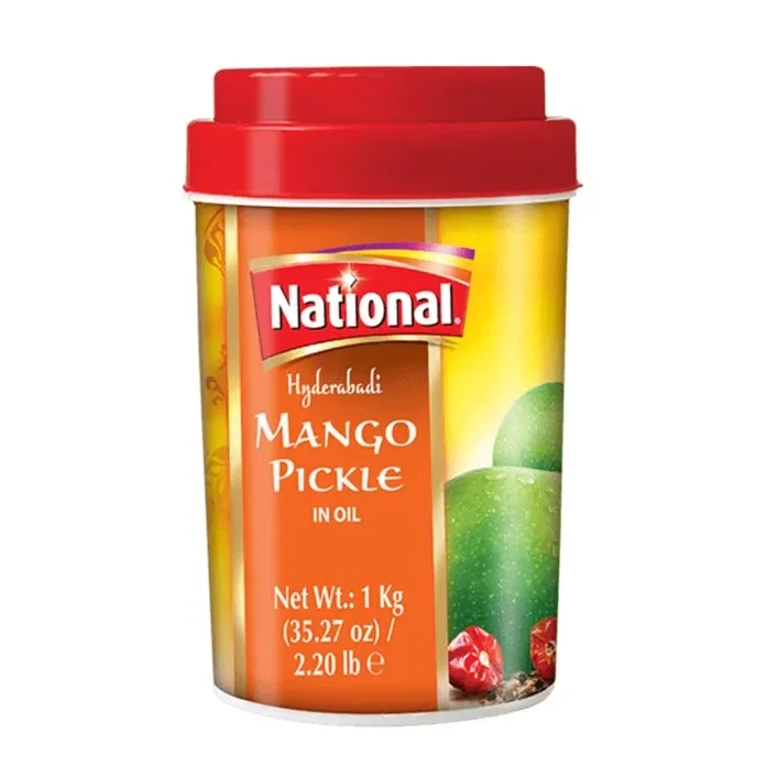 National Mango Hyderabadi Pickle 6x1KG