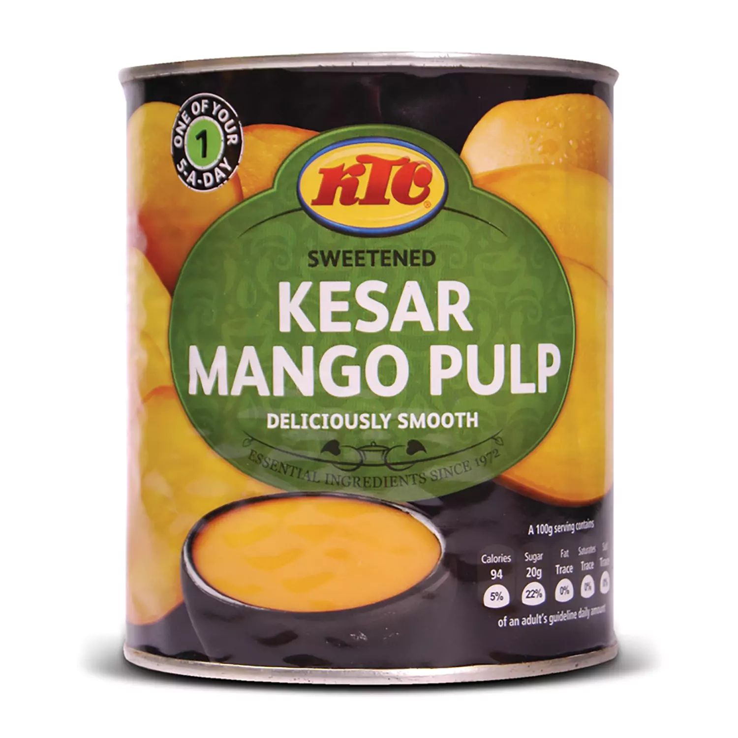 KTC Mango Pulp Kesar 6x850G