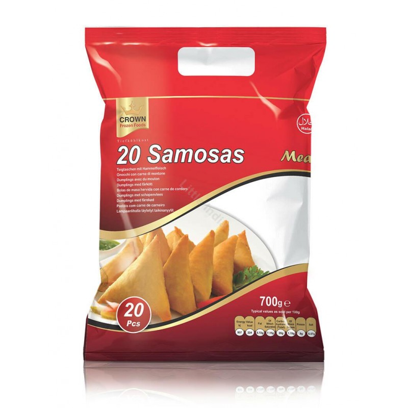 Crown Meat Samosa 15x20pcs