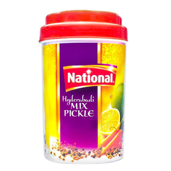 National Mixed Hyderabadi Pickle 12x300G