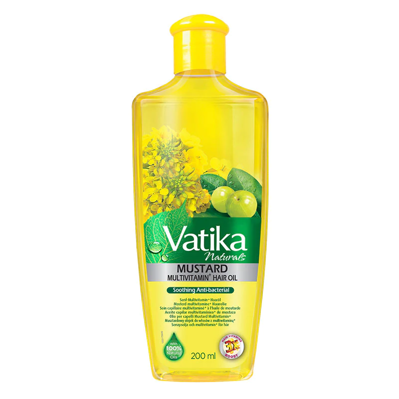 Vatika Mustard Hair Oil 6x200ML