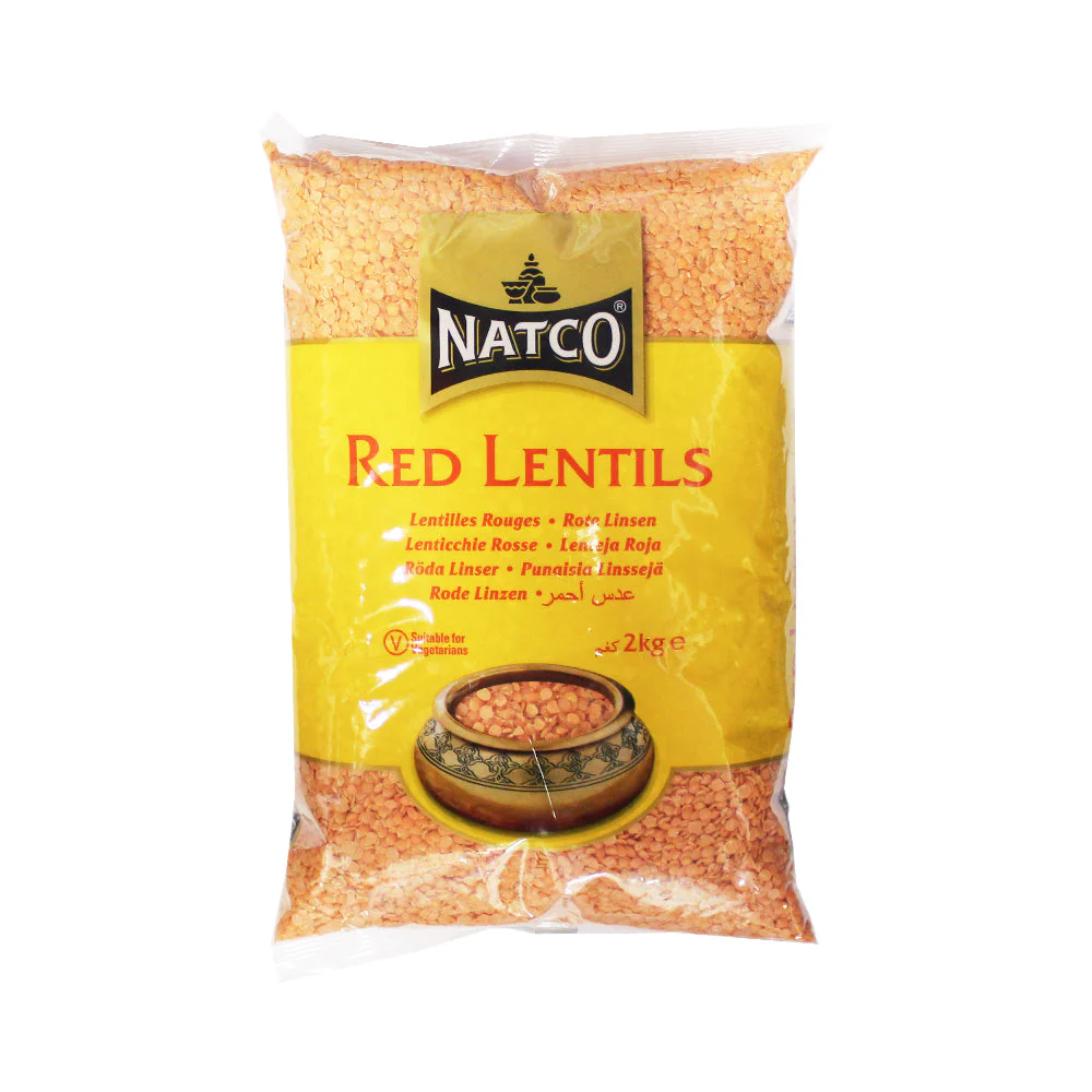 Natco Red Lentils 6x2KG