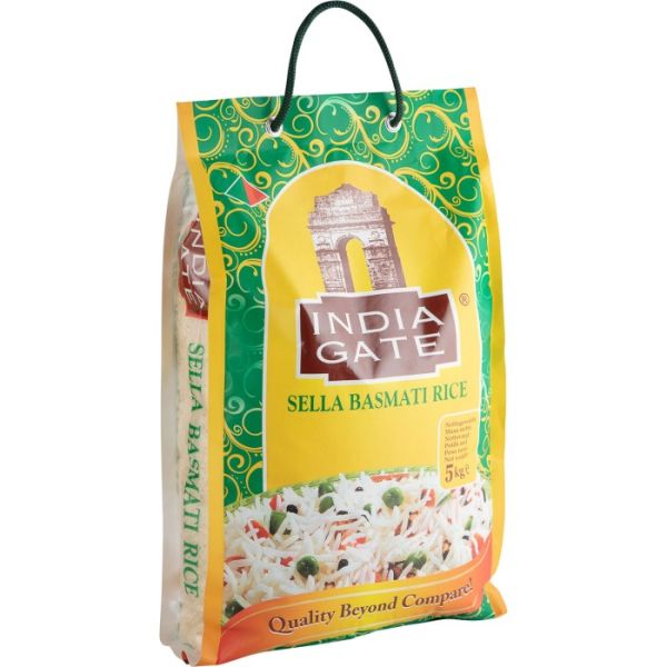 India Gate Rice Sella Basmati 4x5KG