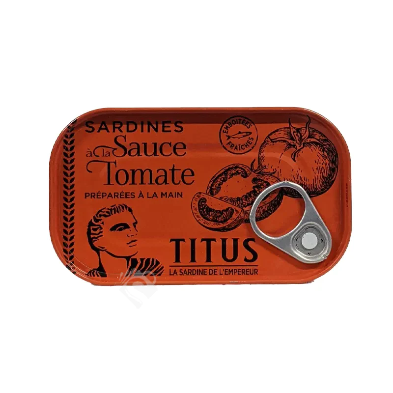 Titus Sardines in Tomato Sauce 16x3x125G