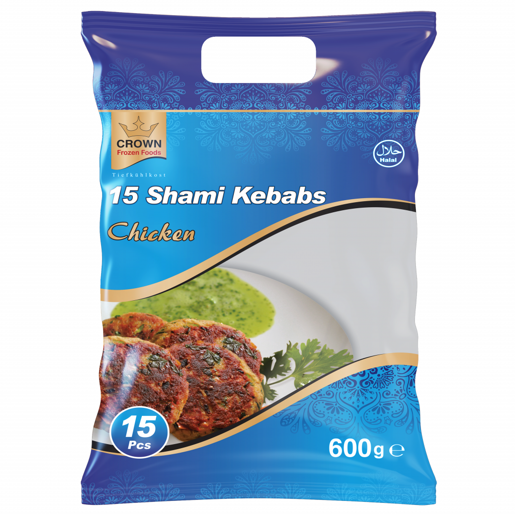 Crown Shami Kebab Chicken 12x15pcs