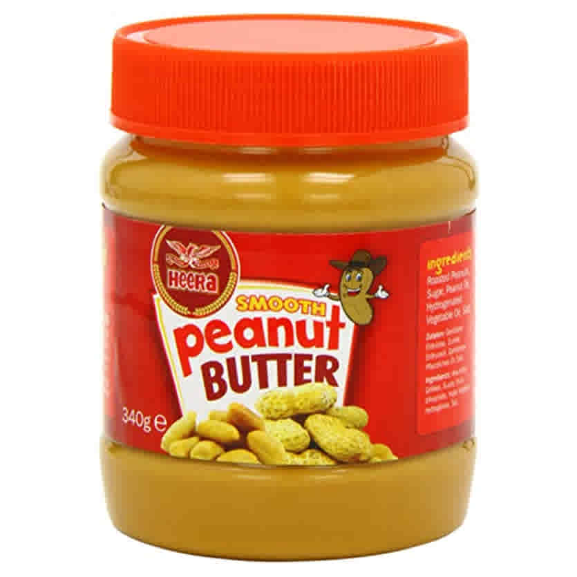Heera Smooth Peanut Butter 12x340G