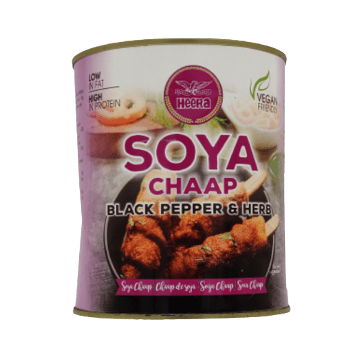 Heera Soya Chaap Black Pepper & Herb 6x800G
