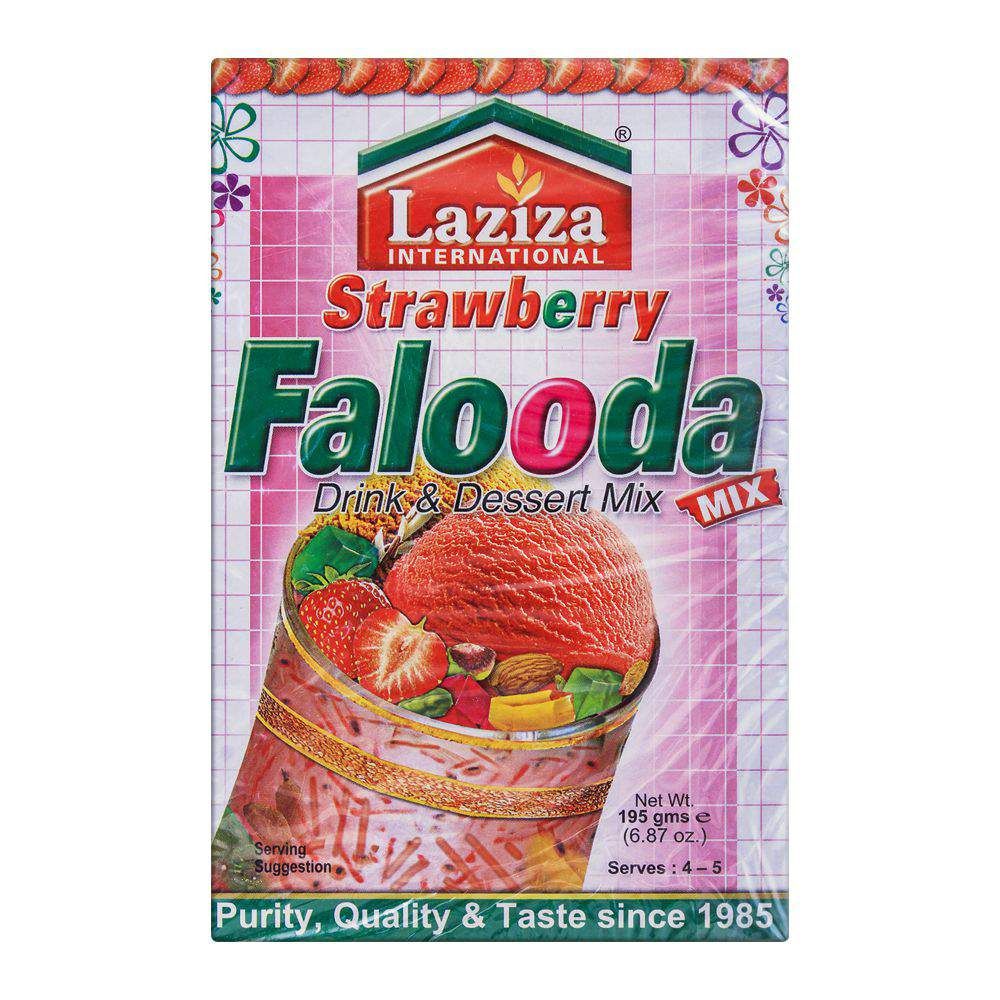 Laziza Strawberry Falooda Mix 6x195G