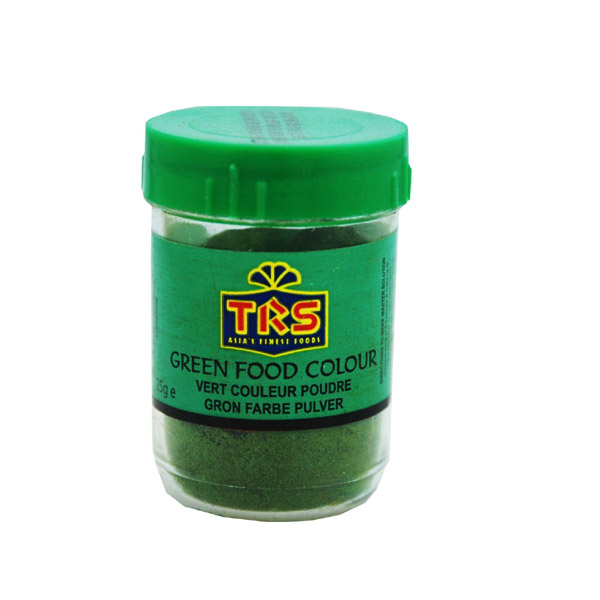 TRS Green Food Colour 12x25G