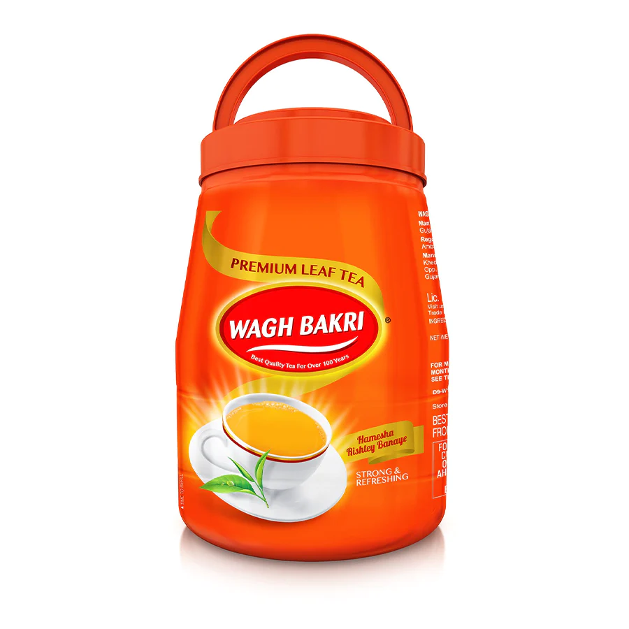 Wagh Bakri Premium Tea Jar 6x1KG