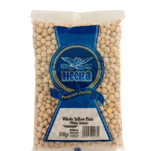 Heera Whole Yellow Peas 20x500G