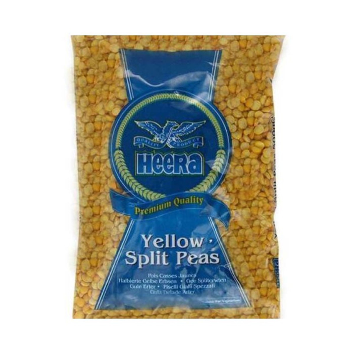 Heera Yellow Split Peas 6x2KG
