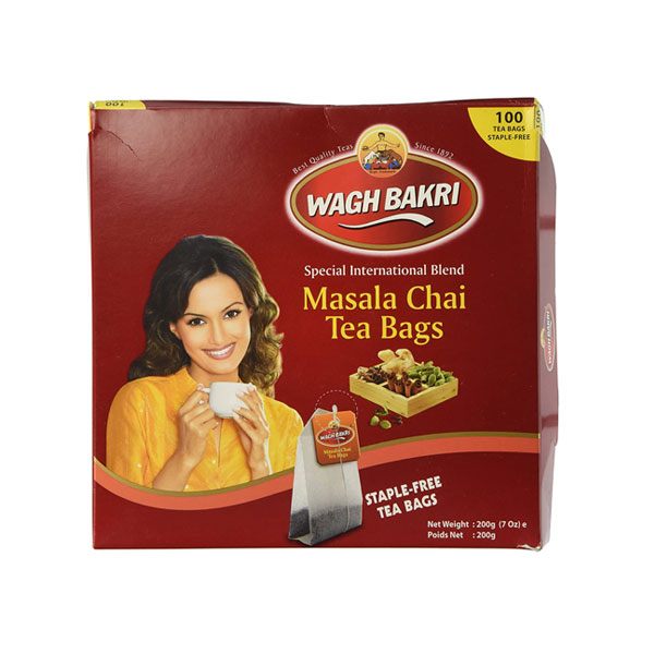 Wagh Bakri Masala Tea Bags 16x200G