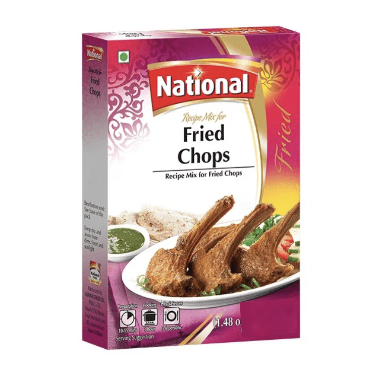 National Fried Chops 6x100g