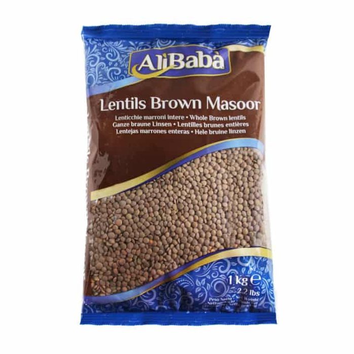 AliBaba Brown Lentils 10x1KG