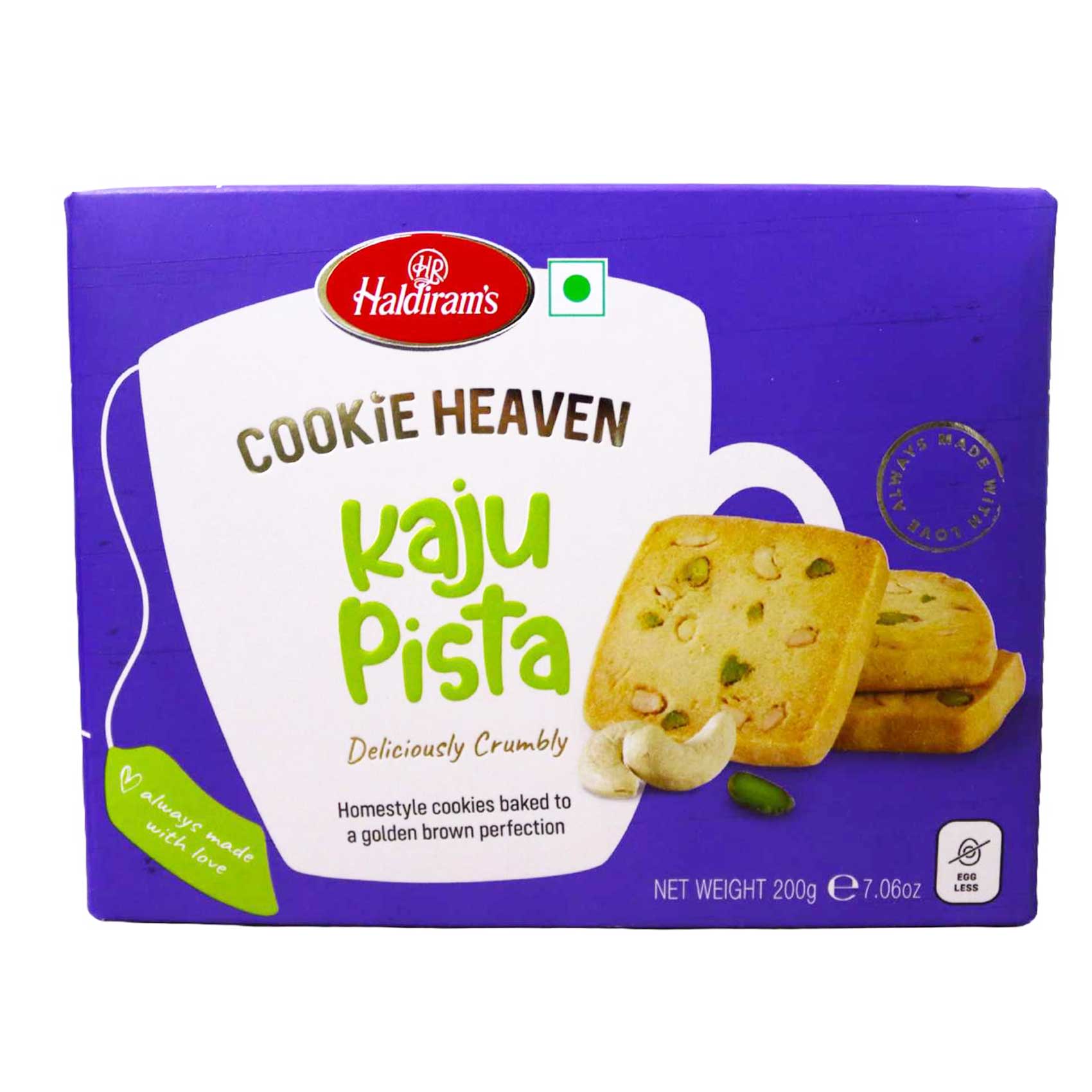 Haldiram Cookie Heaven Kaju Pista 24x200G