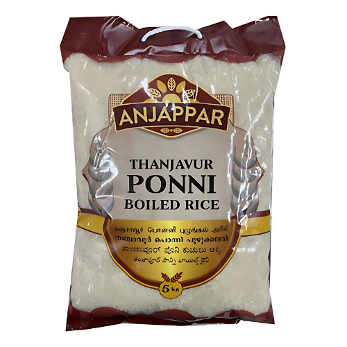 Anjappar Ponni Boiled Rice 4x5KG