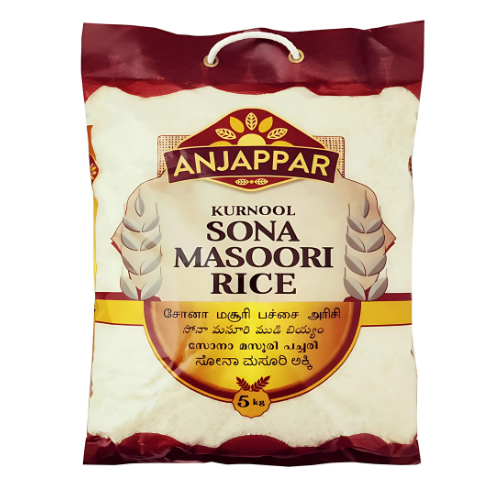 Anjappar Sona Masoori Rice 4x5KG