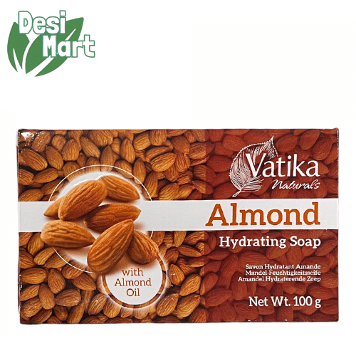 Vatika Almond Soap 6x100G