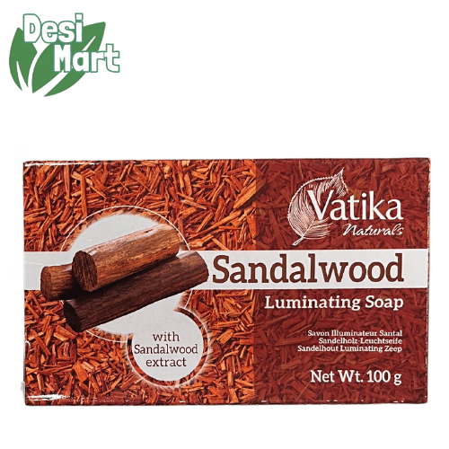 Vatika Sandalwood Soap 6x100G