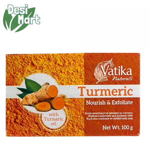 Vatika Tumeric Soap 6x100G