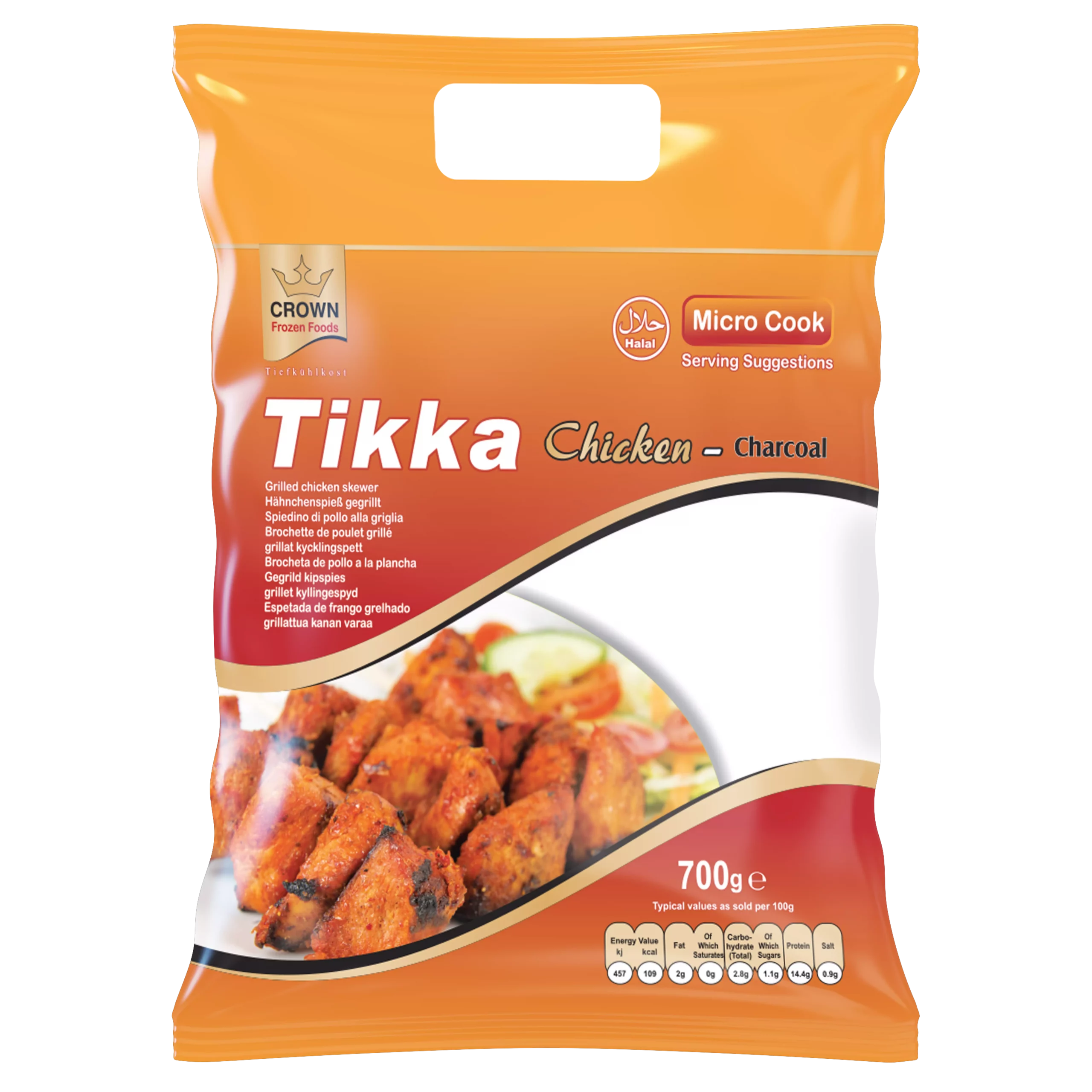 Crown Chicken Tikka 12Pkts 700G