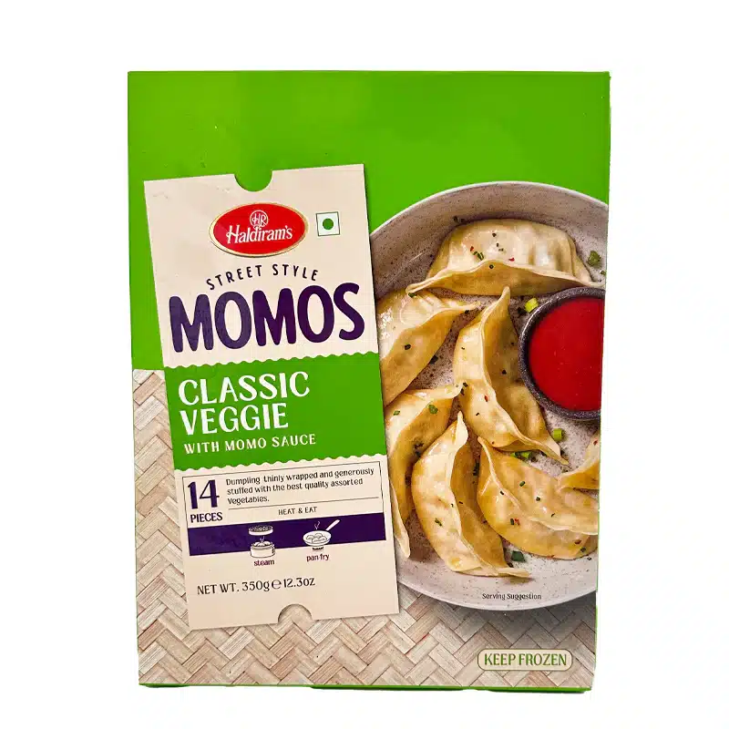 Haldiram Classic Veggie Momos 16x350G